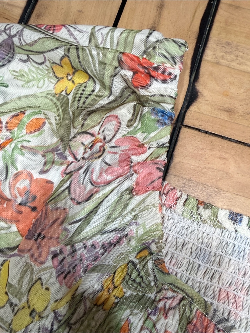 Anthropologie Aurelia smocked top - Picture 8 of 8